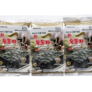 Lốc 3 gói rong biển ăn liền Ock Dong Ja Shin vị truyền thống 4.5g